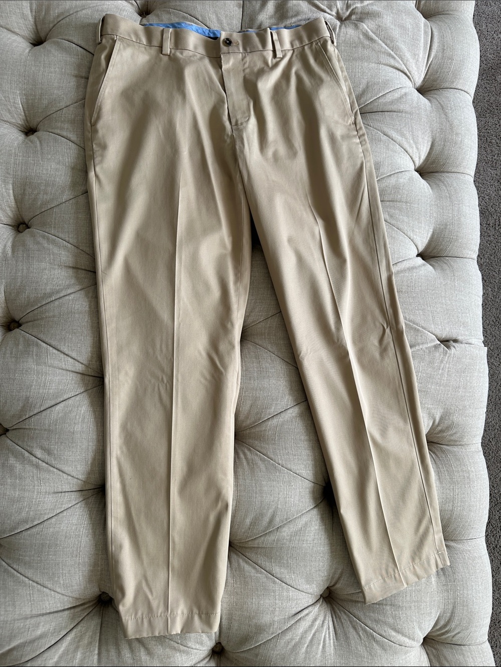 Brooks Brothers Khaki Straight-Leg Chinos